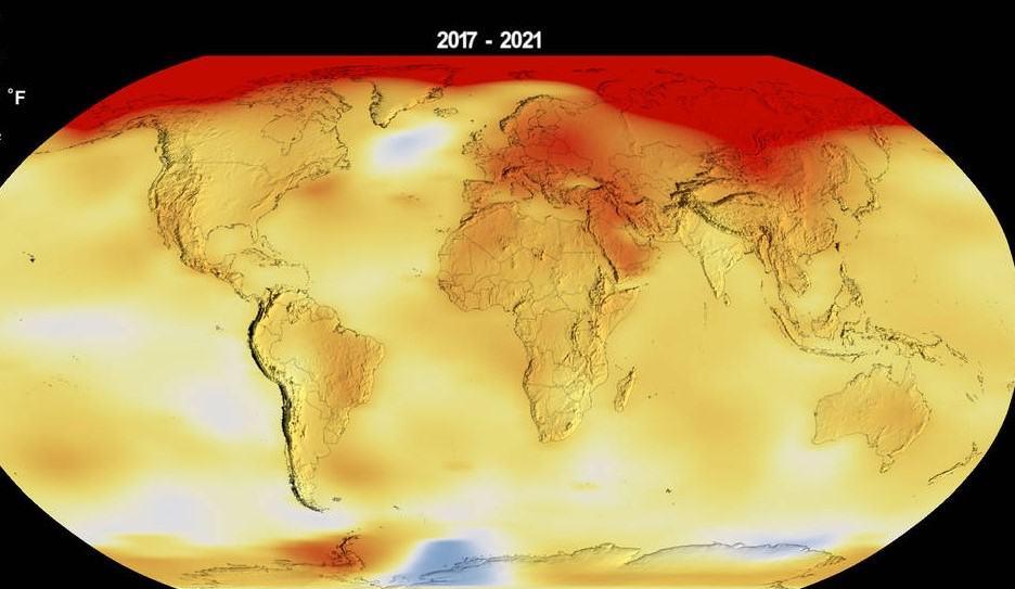 NASA presentará evaluación de temperaturas globales y tendencias climáticas del 2022