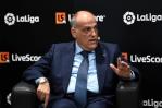 VIDEO | Tebas pide más apoyo a la UE para frenar el ataque integral de la Superliga