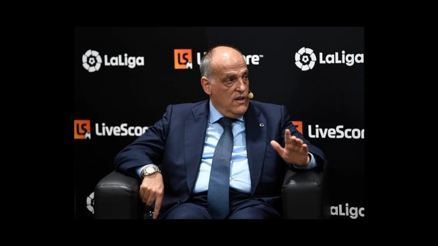 VIDEO | Tebas pide más apoyo a la UE para frenar el ataque integral de la Superliga