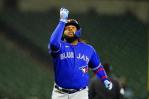 Vladimir Guerrero Jr., batea jonrones gigantesco en entrenamientos