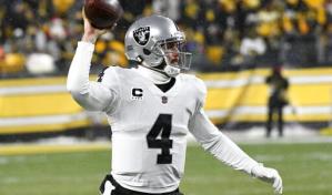 Carr, listo para irse de Raiders y probar nuevo equipo
