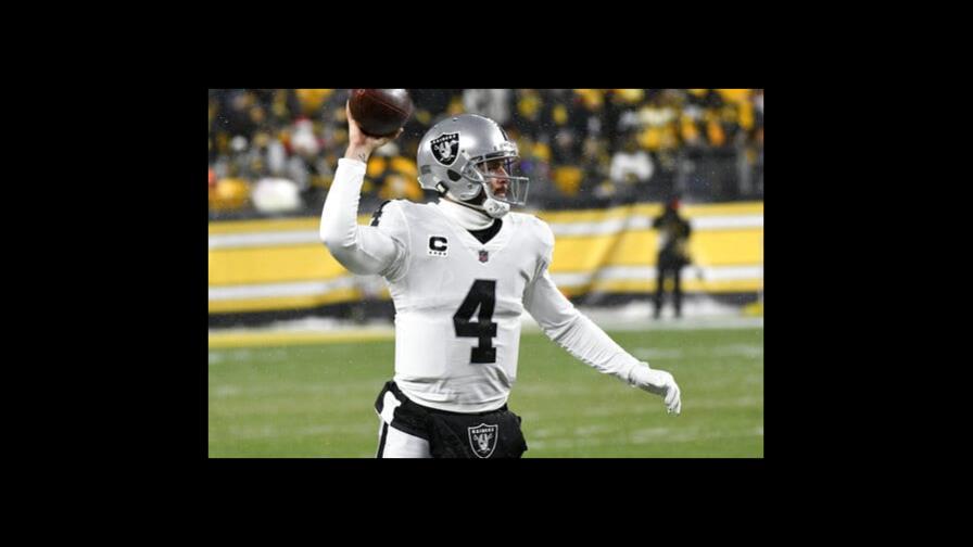 Carr, listo para irse de Raiders y probar nuevo equipo Carr, listo para irse de Raiders y probar nuevo equipo