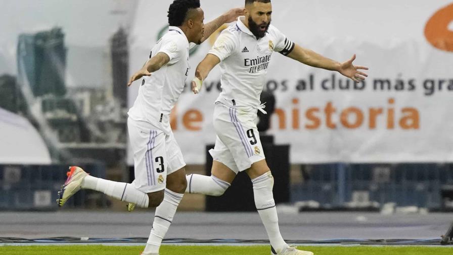 Benzema liderará al Madrid en final de Super Copa ante Barça Benzema liderará al Madrid en final de Super Copa ante Barça