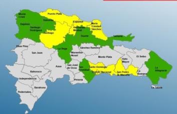 Medio país en alerta por las lluvias que podrían continuar este domingo