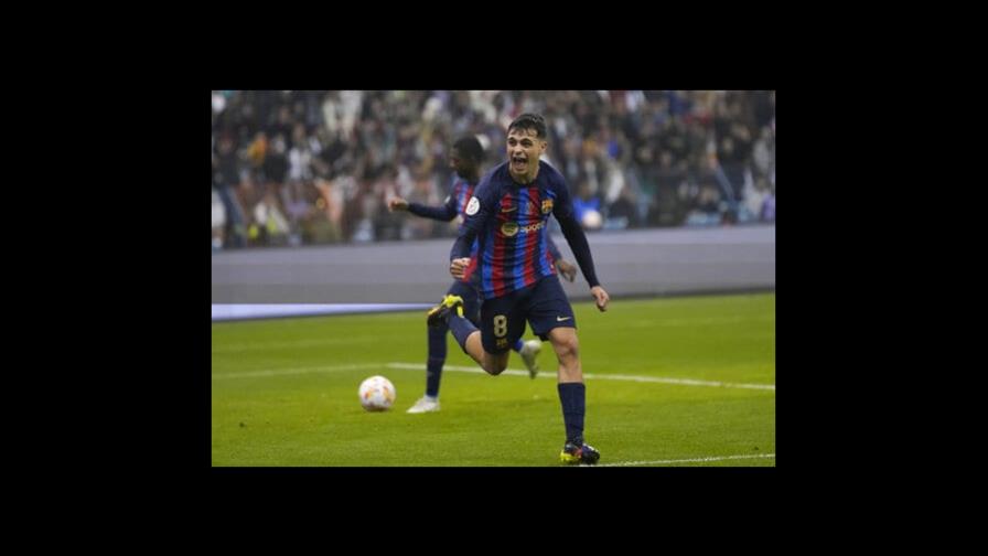 Barcelona vence al Madrid y gana la Supercopa en Arabia Saudí