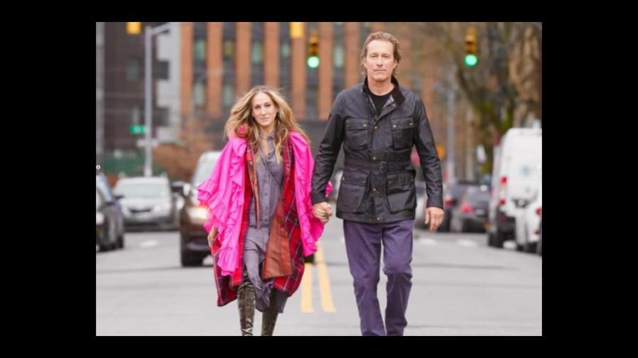 Primeras imágenes que confirman el regreso de Carrie y Aidan en “And Just Like That”
