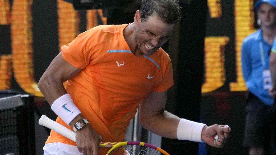 Nadal sufre para ganar en 1ra ronda de Australia Nadal sufre para ganar en 1ra ronda de Australia