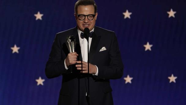 Las emotivas palabras de un victorioso Brendan Fraser