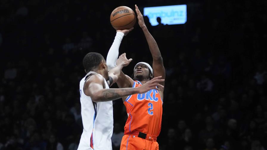 Gilgeous-Alexander conduce a Thunder a vencer 112-102 a Nets