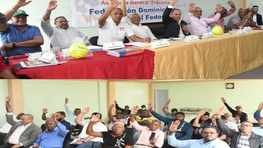 Softbol aprueba  informe del presidente y del tesorero