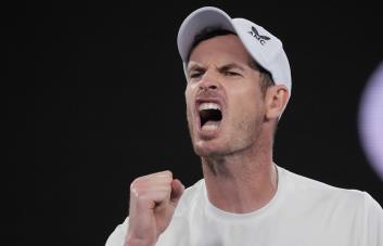 Murray supera a Berrettini en cinco sets en Abierto Australia