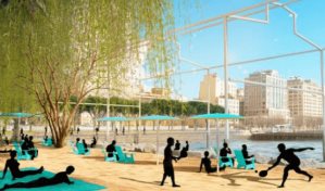Manhattan tendrá su primera playa pública en la ribera del río Hudson