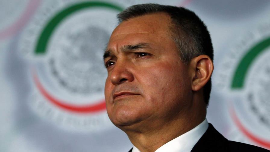 Exjefe de seguridad de México comparece con semblante serio en la selección del jurado Exjefe de seguridad de México comparece con semblante serio en la selección del jurado