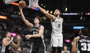 VIDEO | Spurs superan a Nets y ponen fin a racha de cinco derrotas