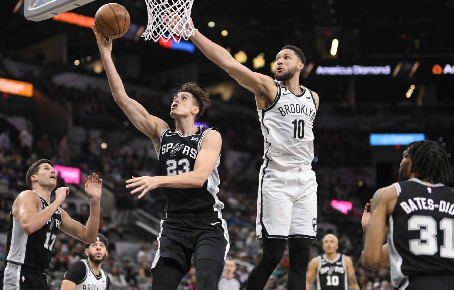 VIDEO | Spurs superan a Nets y ponen fin a racha de cinco derrotas