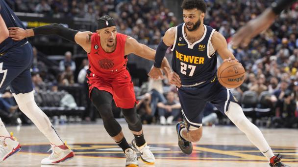 VIDEO | Jokic suma 26 puntos en triunfo de Nuggets ante Blazers