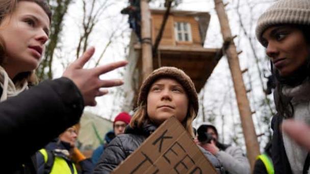 Greta Thunberg afirma que la protección del clima no es un delito