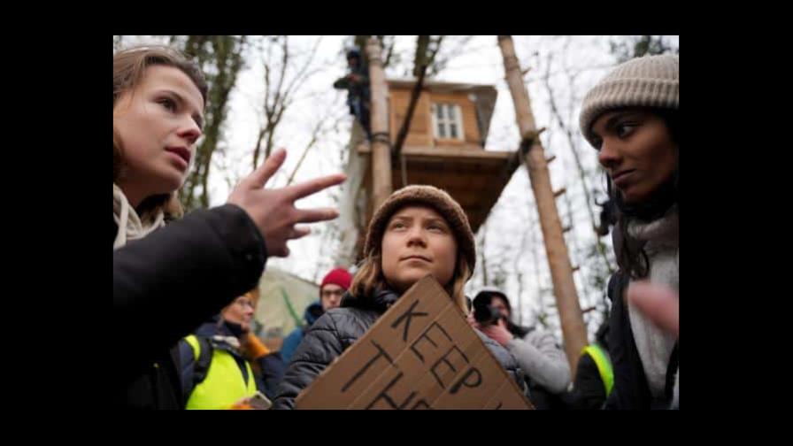 Greta Thunberg afirma que la protección del clima no es un delito