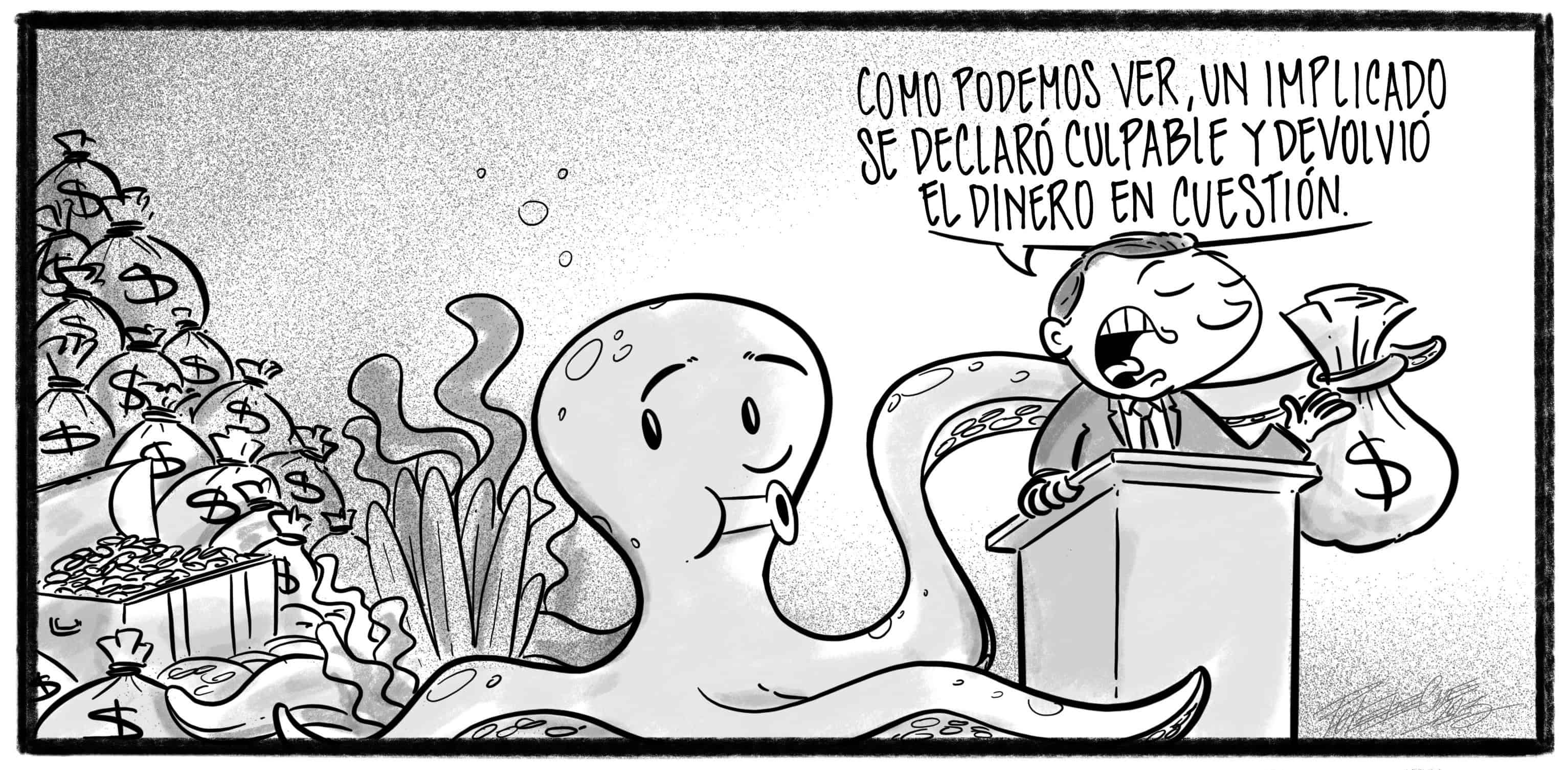 Caricatura de Noticiero Poteleche 18 enero 2023