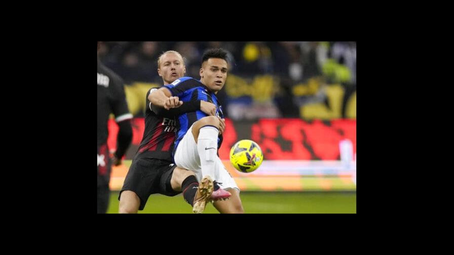 Lautaro y Dzeko lideran al Inter a ganar Supercopa italiana