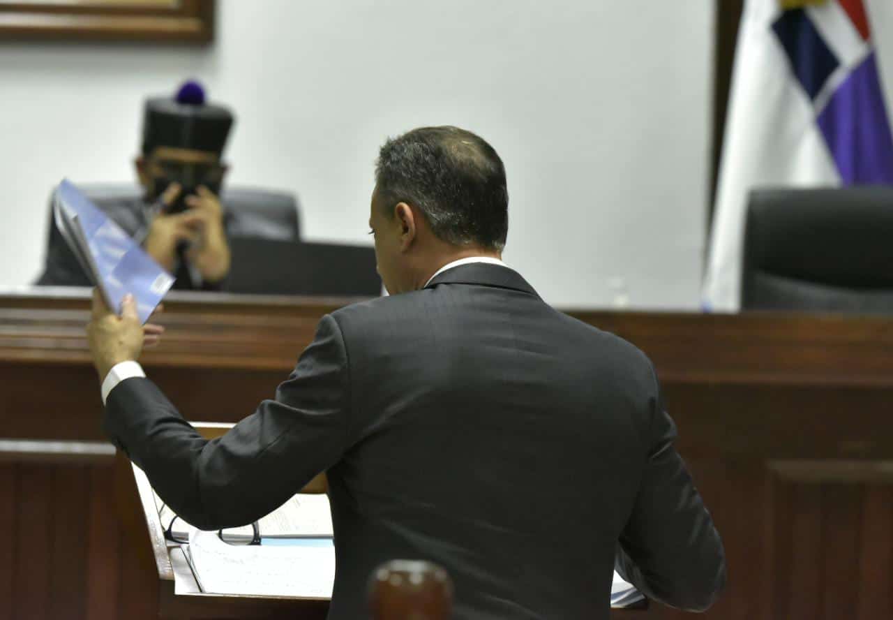 Yo soy inocente hasta que no haya una sentencia irrevocable, replicó Rodríguez en su exposición frente al juez.