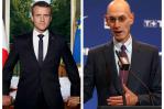 Macron y la NBA anuncian acuerdo para impulsar baloncesto en Francia y África Macron y la NBA anuncian acuerdo para impulsar baloncesto en Francia y África