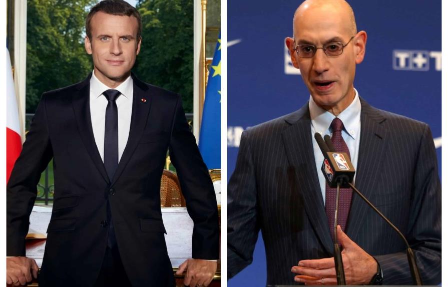 Macron y la NBA anuncian acuerdo para impulsar baloncesto en Francia y África