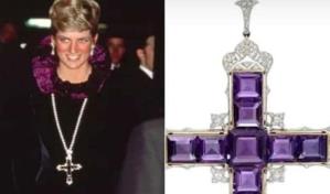 Kim Kardashian compra colgante usado por la princesa Diana