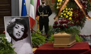 Gina Lollobrigida, despedida con aplausos y por su familia y exmarido Rigau