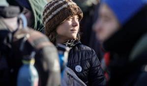 La policía alemana rechaza que el desalojo de Greta Thunberg fuera un montaje