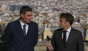 Presidentes Sánchez y Macron se reúnen para firmar un tratado de amistad