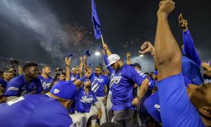 ¡Licey campeón! Así celebró el equipo azul su vigésimo tercer título de la pelota profesional dominicana