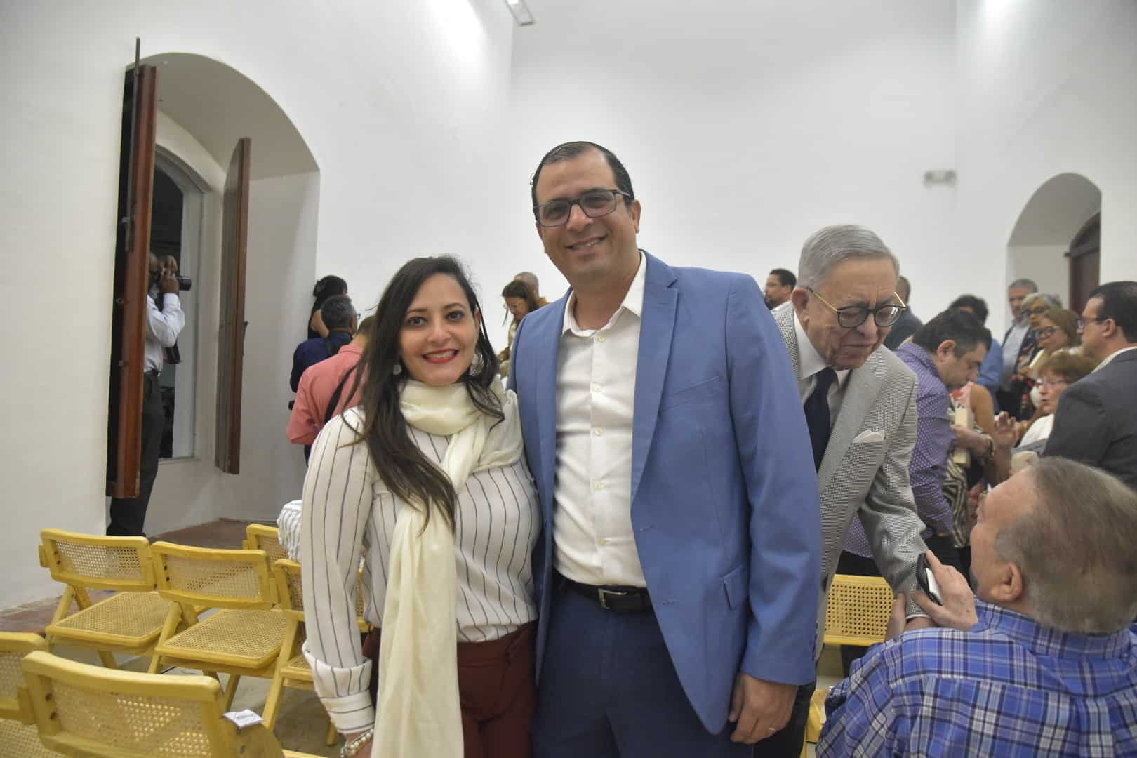 Madelyn Verges y José Joaquín Peña.