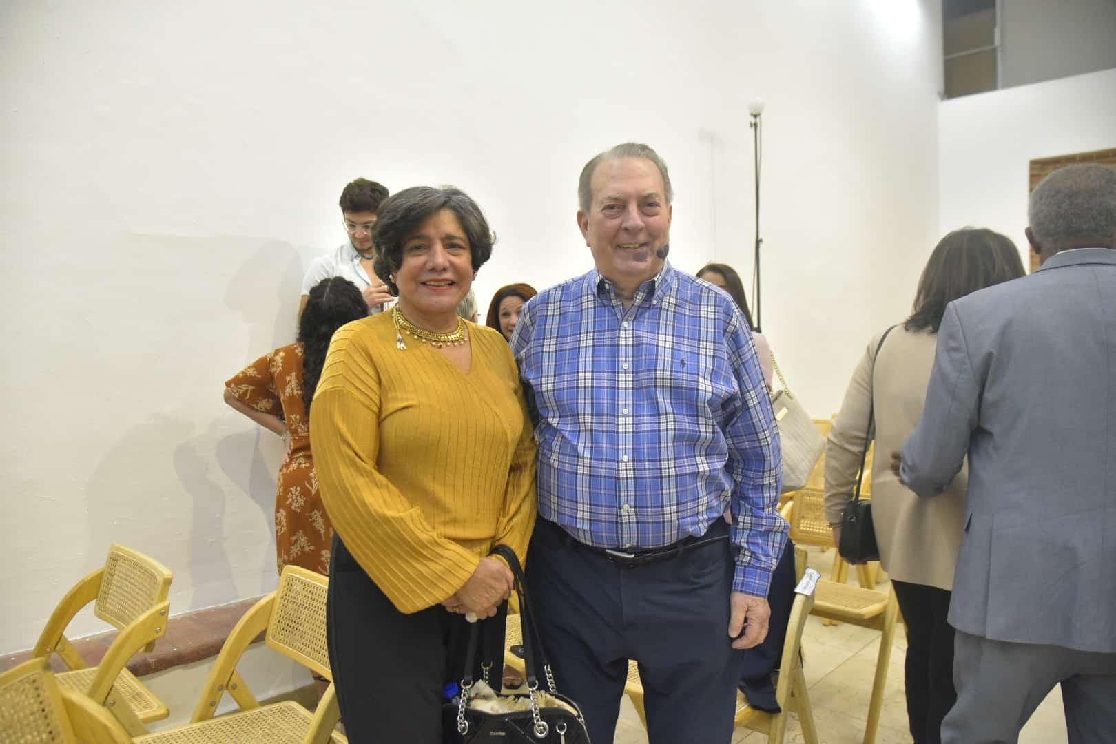 Miguelina Concepción y Eduardo Selma.