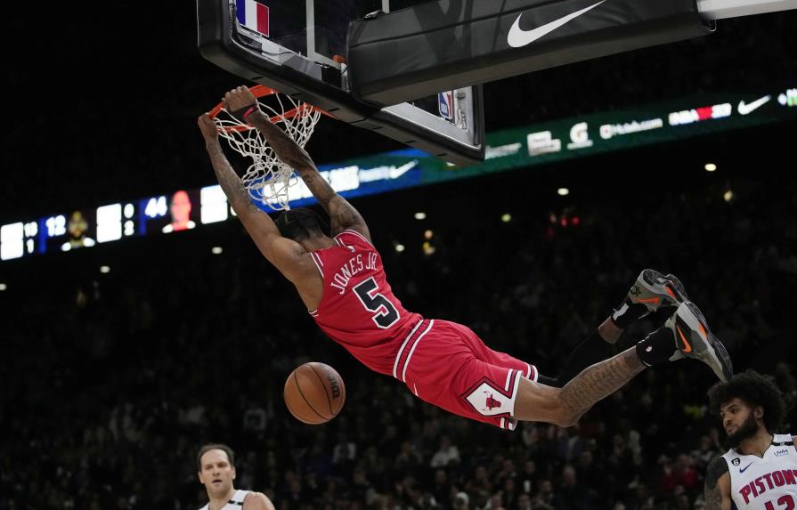 VIDEO | LaVine anota 30 y Bulls doblegan a Pistons en París