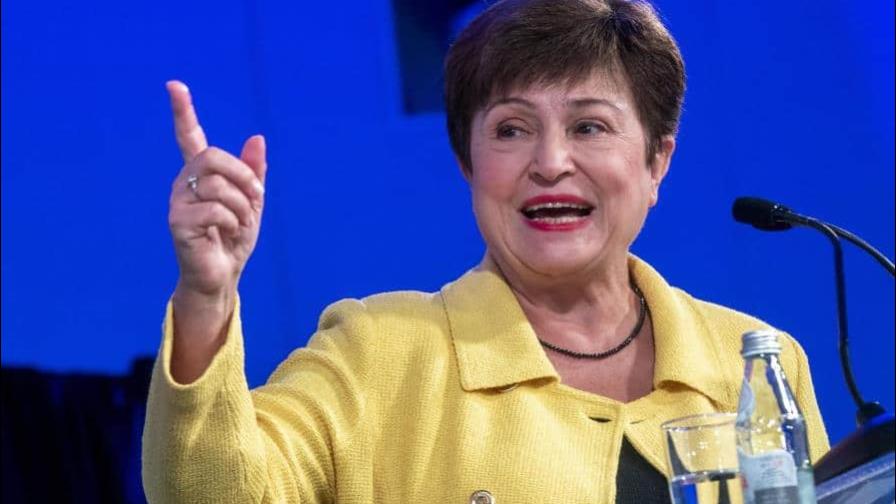 Directora del FMI descarta una recesión pero también un crecimiento drástico Directora del FMI descarta una recesión pero también un crecimiento drástico