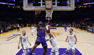 VIDEO | Remontada de Lakers frena racha de 11 victorias de Grizzlies