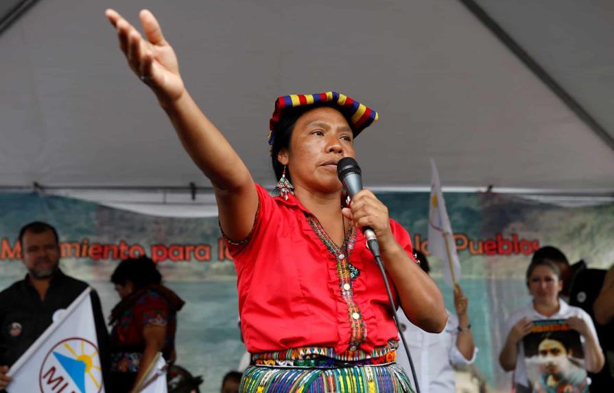 Líder indígena guatemalteca buscará la presidencia del país en junio próximo