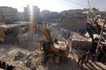 Mueren 18 personas, entre ellas 9 niños, en derrumbe de edificio en Siria Mueren 18 personas, entre ellas 9 niños, en derrumbe de edificio en Siria