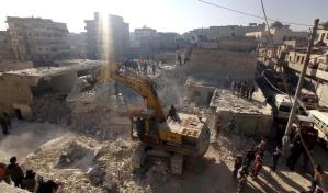 Mueren 18 personas, entre ellas 9 niños, en derrumbe de edificio en Siria