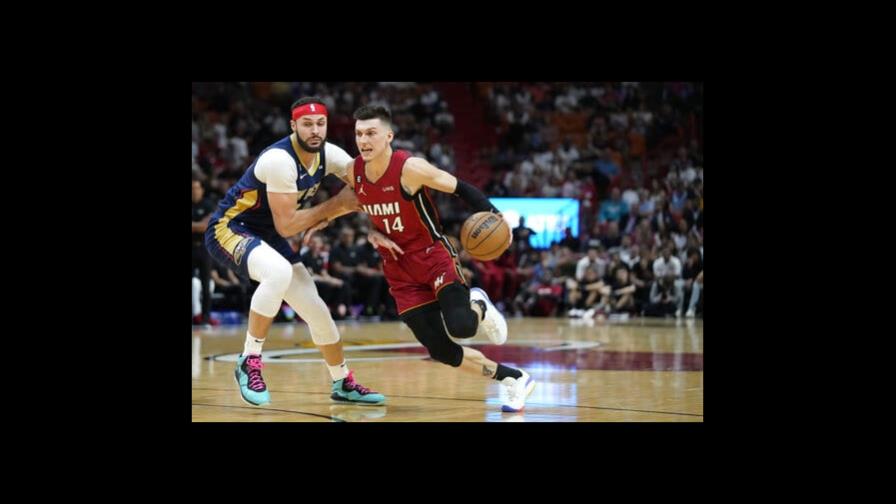 Herro anota 26 puntos y el Heat remonta sobre Pelicans Herro anota 26 puntos y el Heat remonta sobre Pelicans