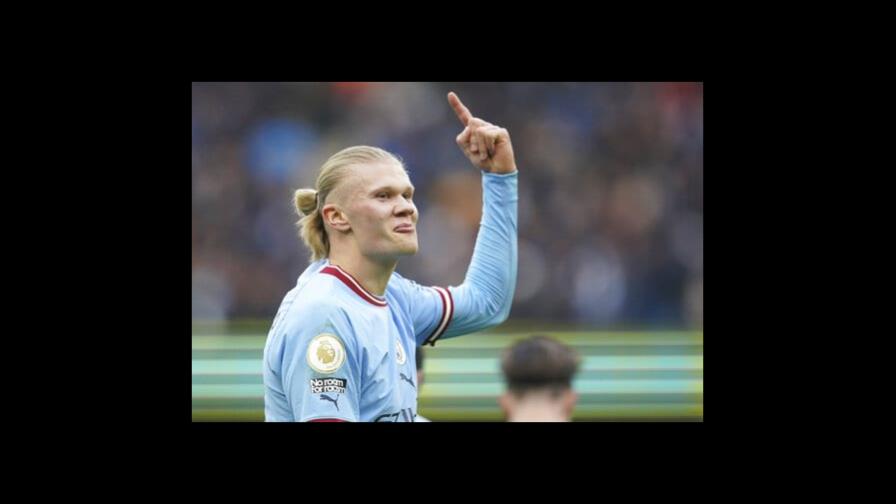 Haaland firma 4ta tripleta, Man City vence a Wolves Haaland firma 4ta tripleta, Man City vence a Wolves