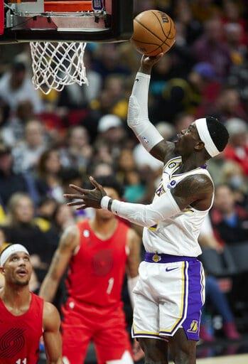 LeBron anota 37 y Lakers vienen de atrás y vencen a Blazers