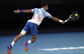 El misterio de la pierna de Djokovic