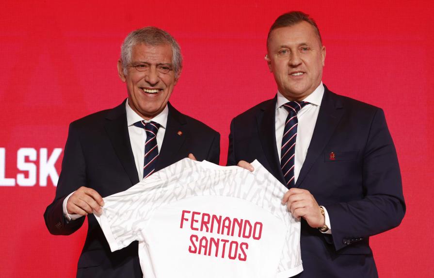 Fernando Santos asume como técnico de Polonia