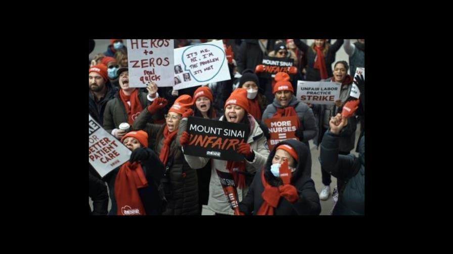 Los enfermeros de NY ratifican el acuerdo que puso fin a la huelga Los enfermeros de NY ratifican el acuerdo que puso fin a la huelga