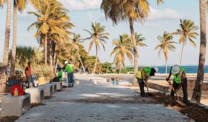Carolina Mejía destaca avance de los trabajos de la París y el Malecón