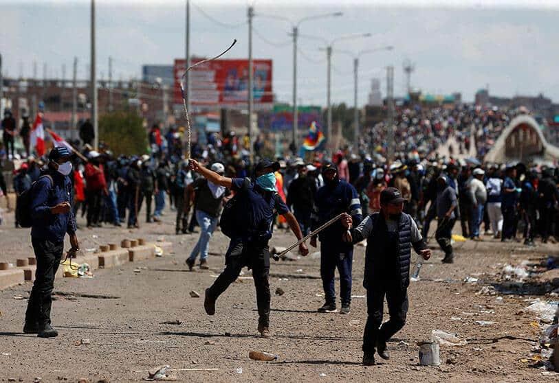Las protestas en Perú se acercan a los dos meses sin salida en el horizonte