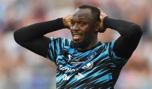 Usain Bolt se rompe el tendón de Aquiles de su pierna derecha en un partido benéfico