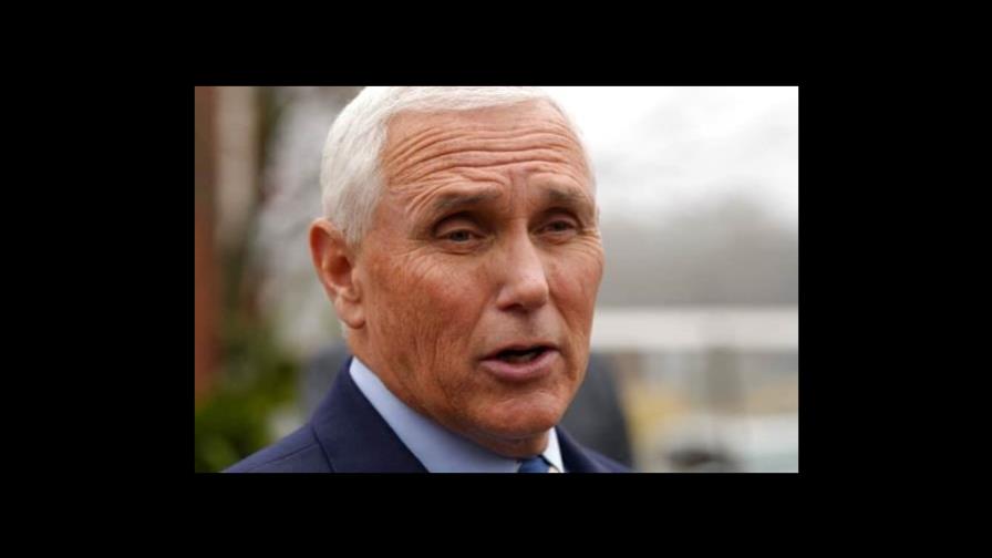 Documentos clasificados de Pence incluían material informativo sobre visitas al extranjero